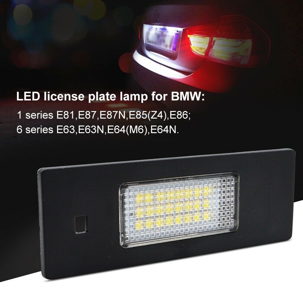 bmw 1 series number plate light