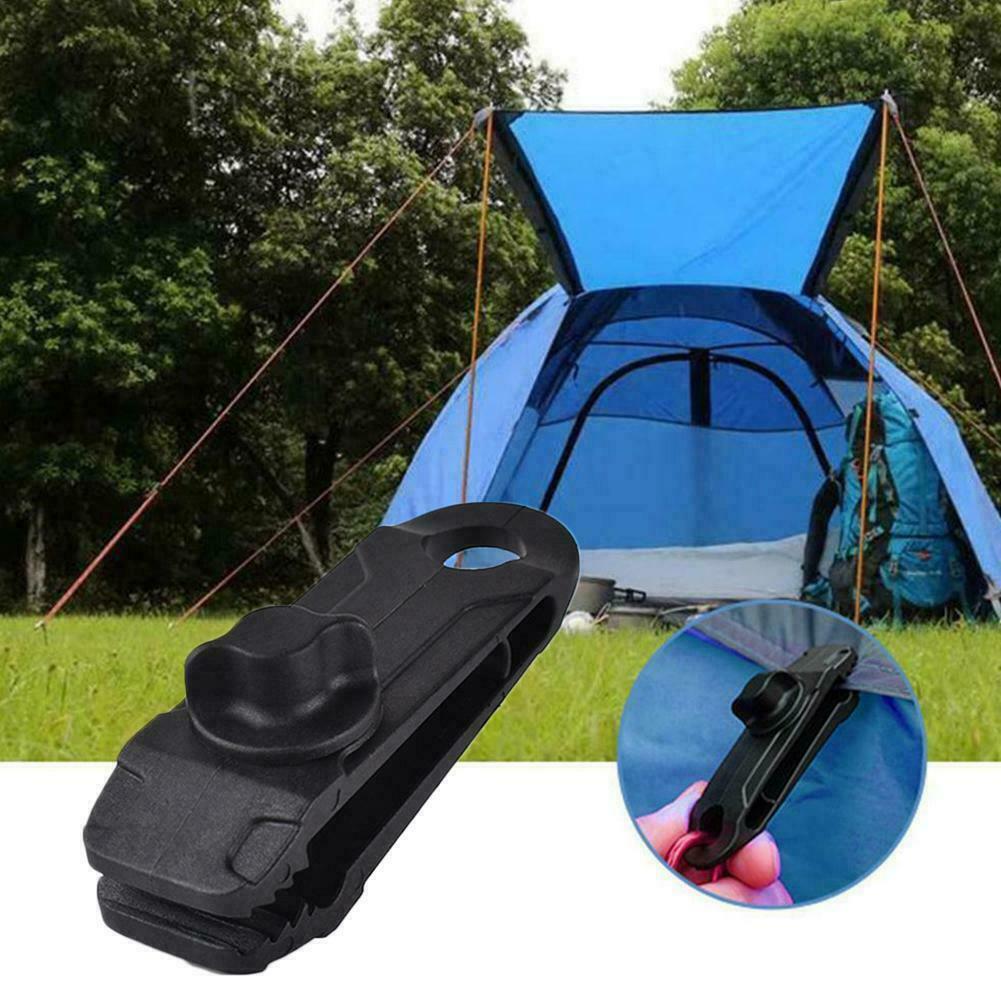 10er Pack Heavy Duty Tarp Clips Leichtes Zelt Haken Clamp Zelt Zubehör