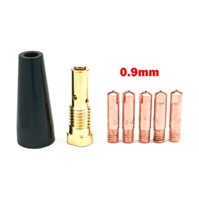 TITANIUM EasyFlux 125 Amp Welder Nozzle Tip Kit 7/Set High Quality Materials