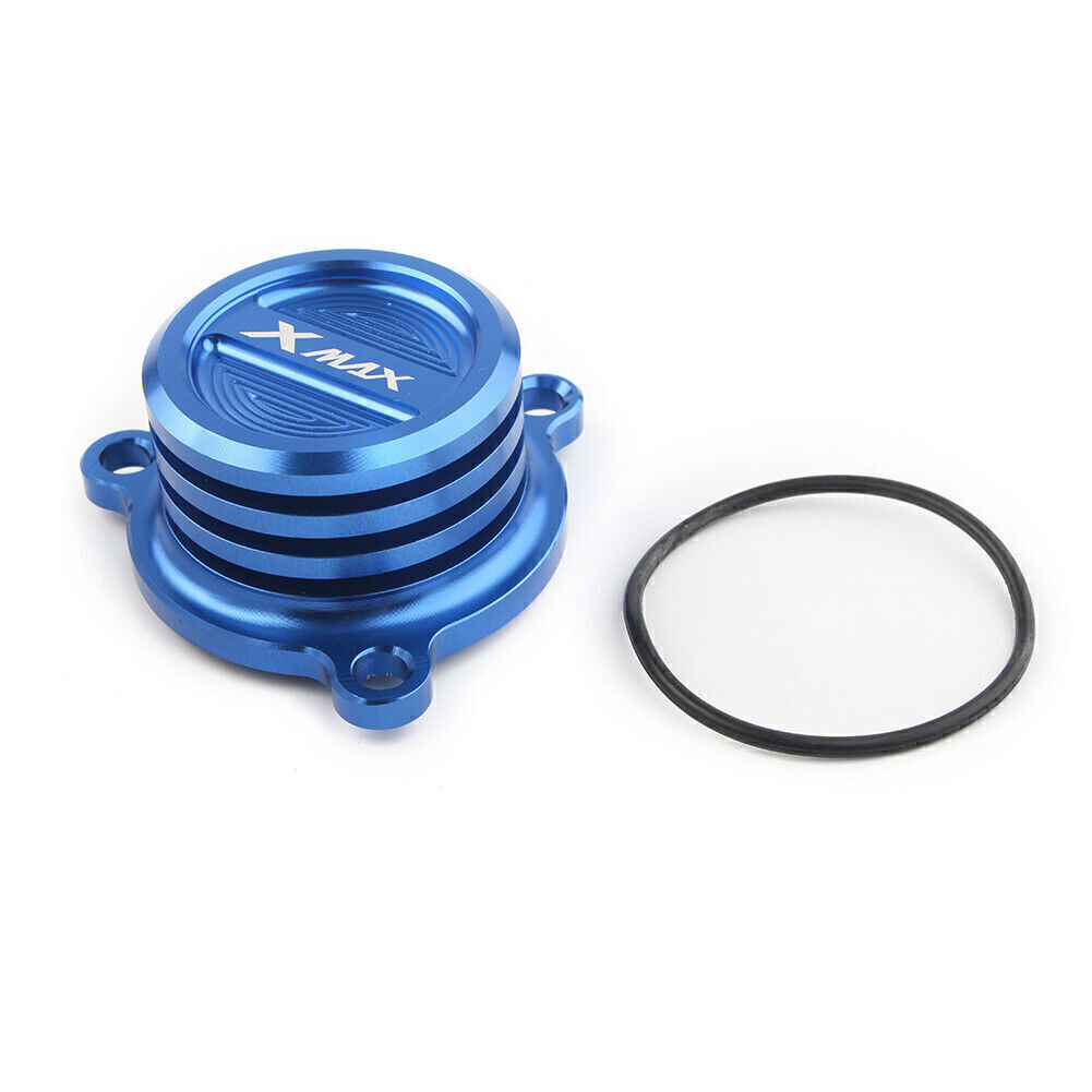 Cap Cover Guard Aluminum For Yamaha Xmax 250 Abs 300 400 Blue