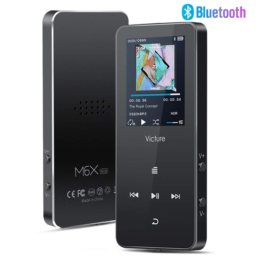 Brand New Victure 16GB Bluetooth 4.1 MP3 Player with Sport Armband
