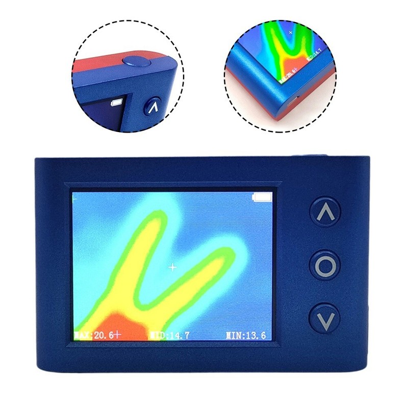 Visionneuse CamÃ©Ra Thermique Portable Mlx90640 Avec ThermomÃ©Trie Infrarouge Nu