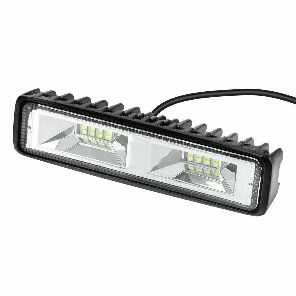 2x 48W LED Work Light Bar Flood Spot Lights Driving Lamp Offroad Car SUV 12V UK