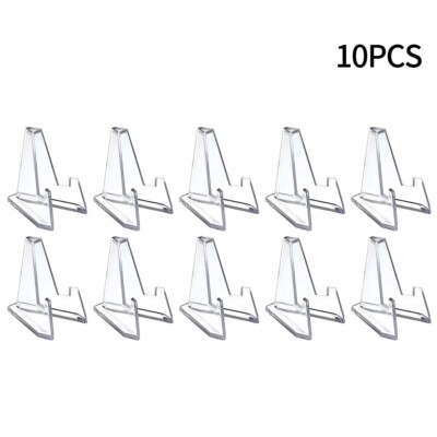 10pcs-Decorative-Plate-Holder Display Stand Small Easel Frame Pedestal Ornament