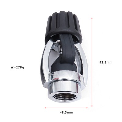 Scuba-Diving-Din To Yoke Adapter Converter For Din 1 Stage With Dust Cap Brass