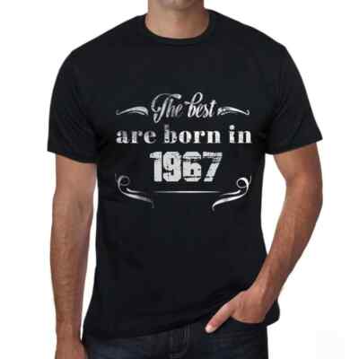 ULTRABASIC Homme Tee-Shirt Les Meilleurs Sont Nés En 1967 The Best Are Born in