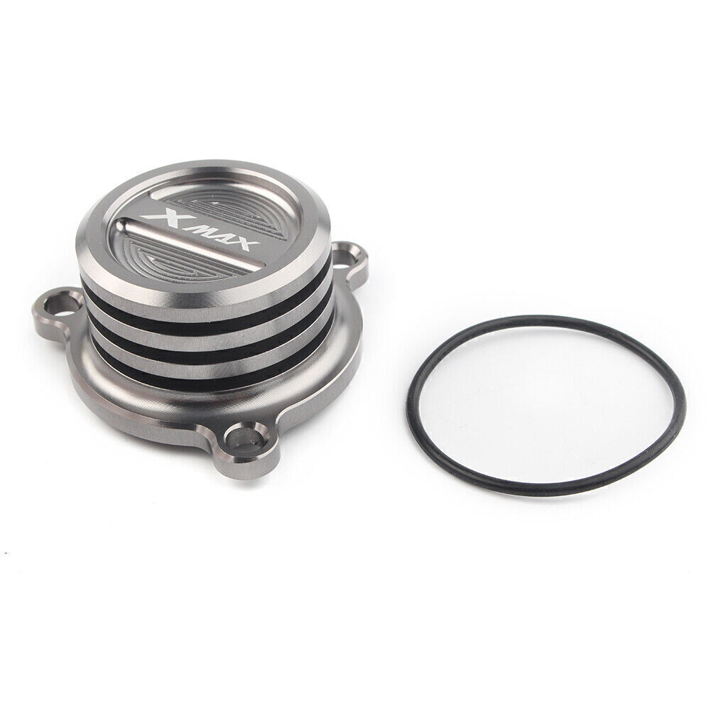 For Yamaha XMAX 250 ABS 300 400 2018 Engine Oil Filter Cap Cover Case Motorcycle
