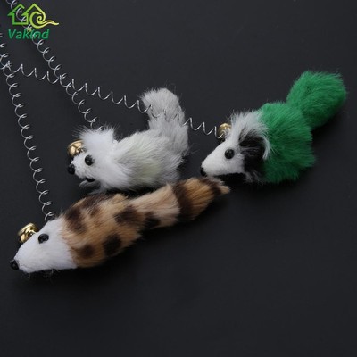 1/3Pcs Funny Cat Toys Elastic Feather False Mouse Bottom Sucker Toys for Cat Kit