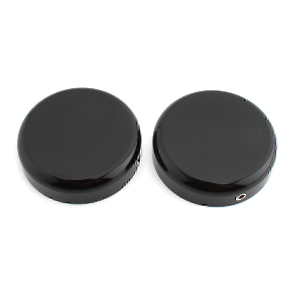 Gloss Black Upper Fork Caps FOR HARLEY SOFTAIL STREET BOB 2018-2020 FXBB Black