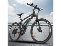 26inch Electric Mountain Bike for Adult 500 W 48V Bicycle ebike E-MTB 21 Speed