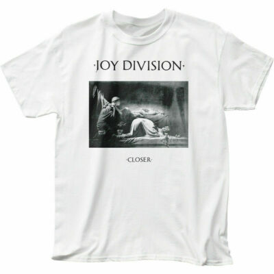 Joy Division Closer T Shirt Mens Licensed Rock N Roll Music Band Tee New White