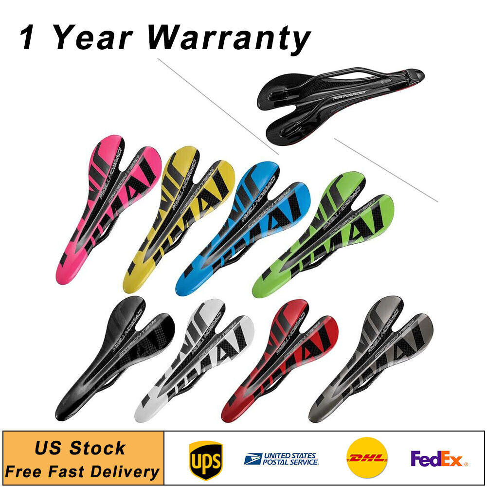 Carbon Fiber Seat Saddle Light Weight For Road Mountain Bike