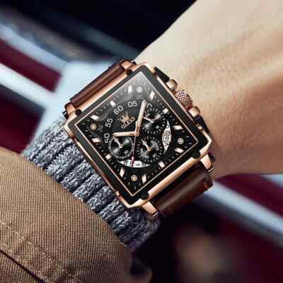 LLOYD]韓国ブランド時計☆Awesome Square Classic Leather Watch Buy Lloyd Men's Classic Square Leather Watch LL1G19C07CSB
