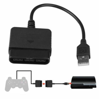 For Ps1 Ps2 Playstation 2 Joypad Gamepad To Ps3 Pc Adapter E2J4 HOT USB E4E4