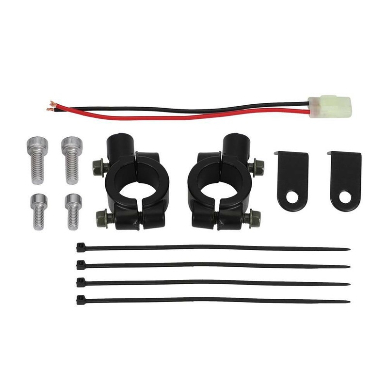 For KLX110 & CRF110 Pitbike Plug and Play LED Headlight Light Bar Switch Kit US