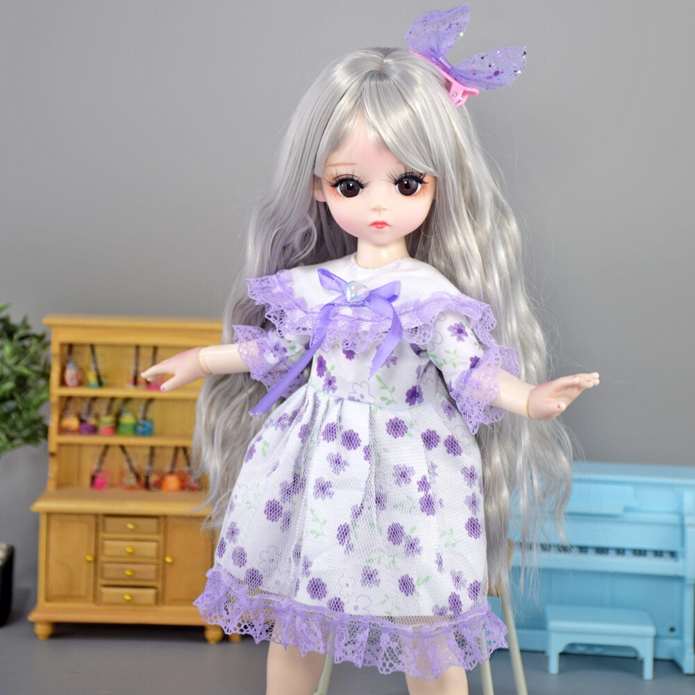 ルビー bjd 1/4 ドール本体 Violet 1/4 bjd Violet outfit｜DOLK