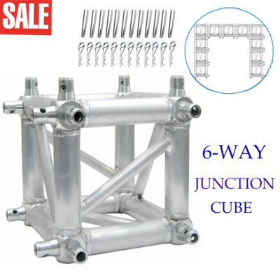 Fits Global Truss Universal 12'' Square Corner Junction Box Cube 2 Way-6 Way