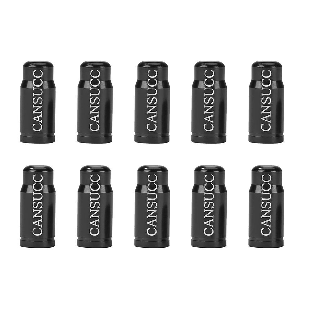 10pcs Aluminium Fahrrad Reifen Presta Ventil Vorbau Kappen Staub Abdeckung
