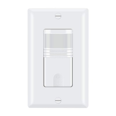 3Way Motion Sensor Light Switch, PIR in Wall Sensor Switch, Occupancy Sensor ...