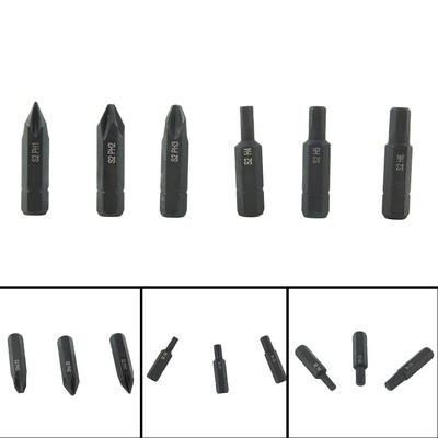 Hochpräzise Sechskantschaft Schraubendreher Bits Set PH1 PH2 PH3 H4 H5 H6 6er P