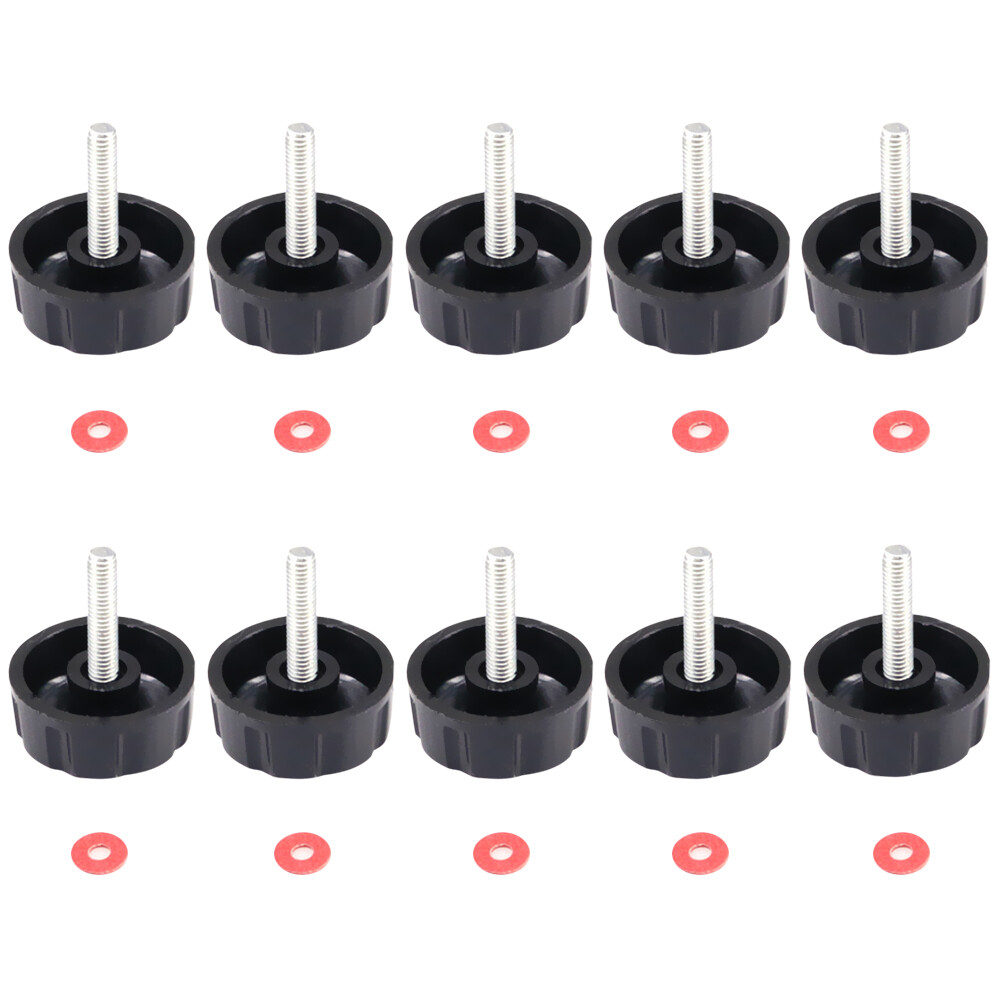 10pcs Fishing Reel Handle Screws Caps Spinning Wheel Nuts Fishing Tackle