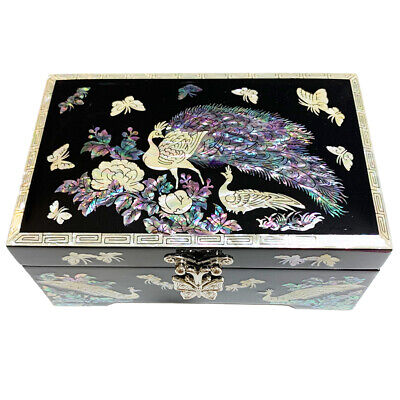 Korean Traditional Mother of Pearl Jewelry Box 3Types Najeon Chilgi Special Gift