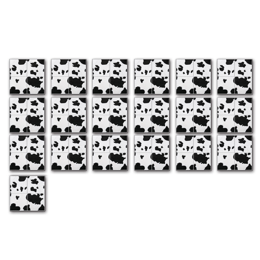 18/10/6 un. Azulejos Pegatinas de Pared Adhesivo Calcomanía Impermeable