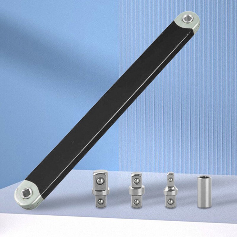 Professional Offset Extension Wrench 1/2 In. 1/4 In. 3/8 In. Auto Repair Tools H
