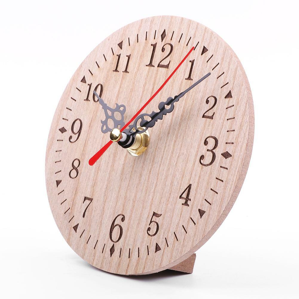 Heim Schlafzimmer Uhr Groß Gang Wanduhr Vintage Rustikal Holz Luxus Art