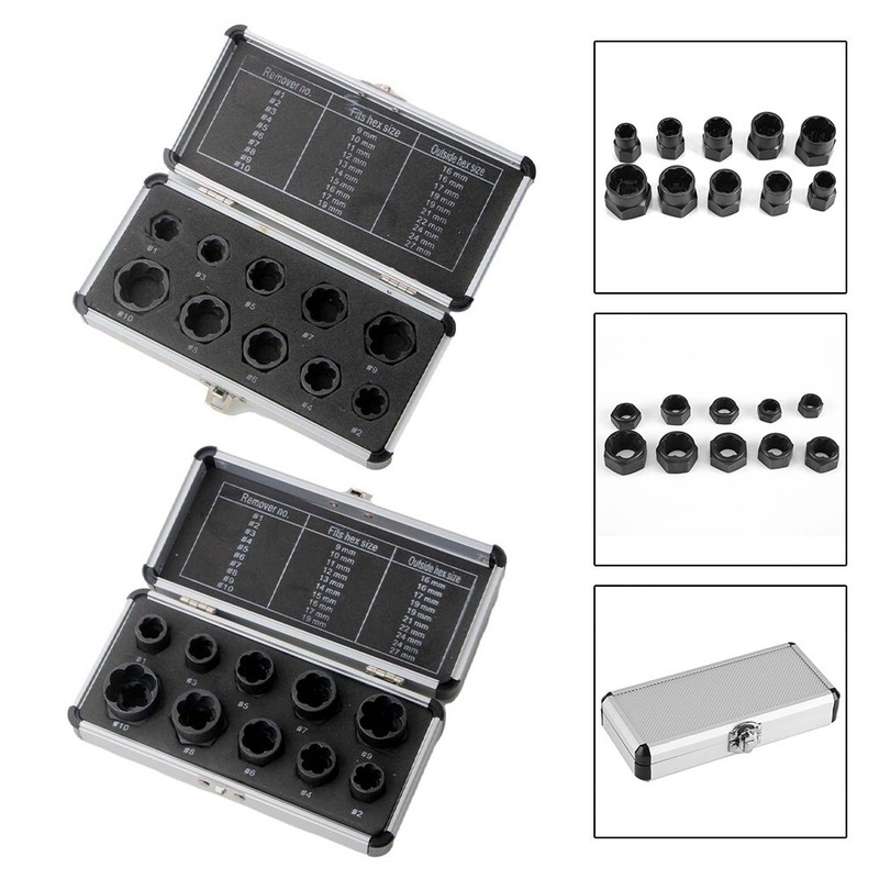 ZuverlÃ¤Ssiges Mutternentferner-Set Mit Umgekehrten Spiralnuten Zum Einfachen En