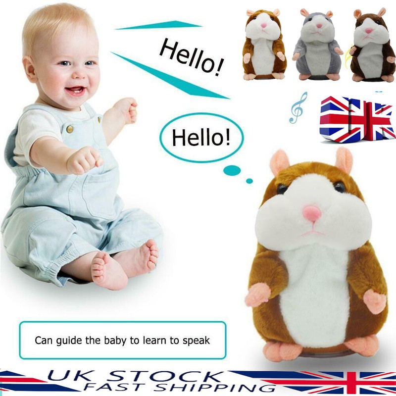 talking hamster christmas toy