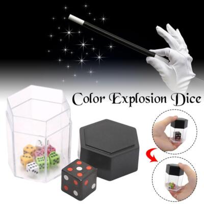 Explode Explosion Dice Easy Magic Tricks For Kids Magic Prop Toy Novelty X3N2