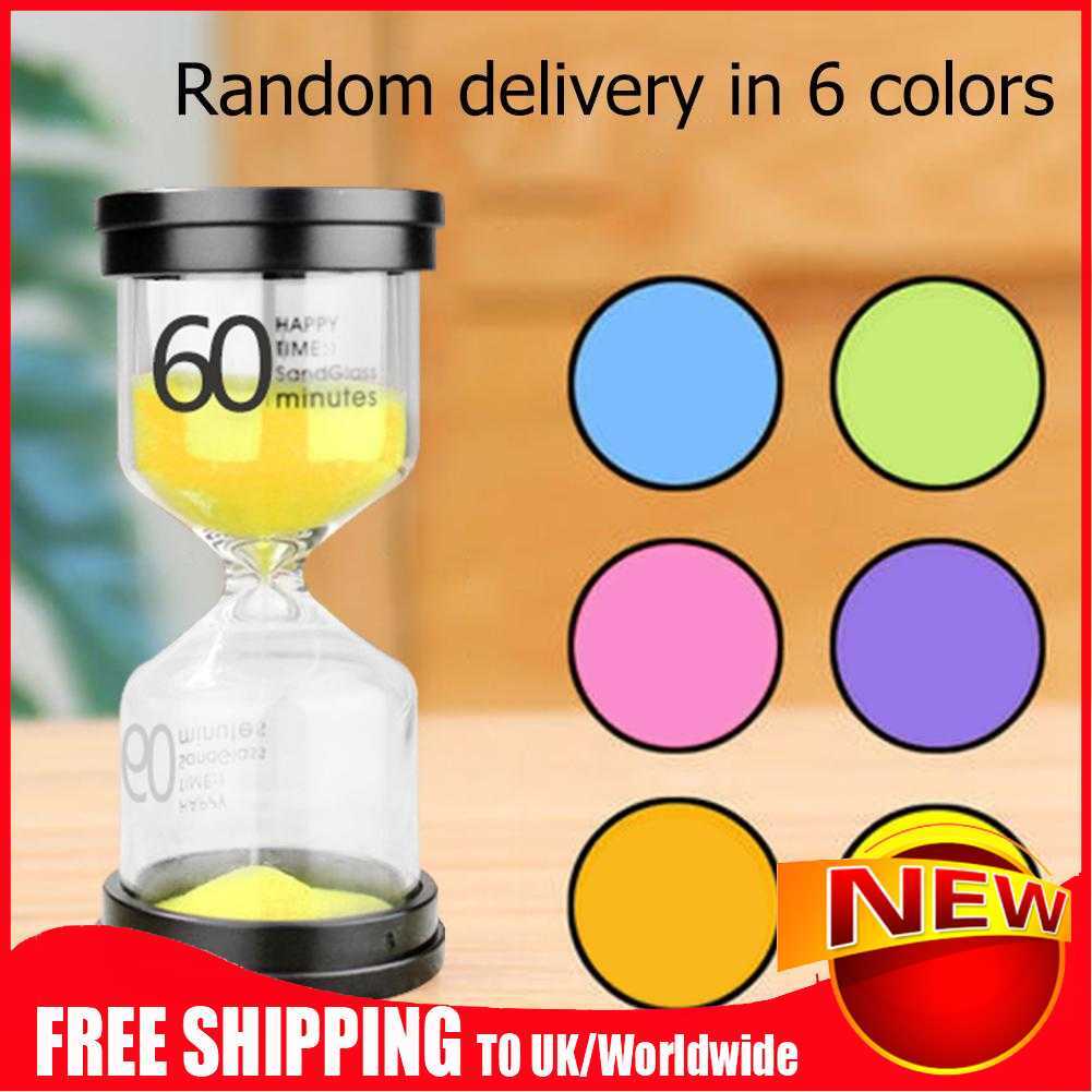 New Hourglass Sandglass Sand Clock Kids Brushing Timer Home Decor 60 Minutes - 1 Hour