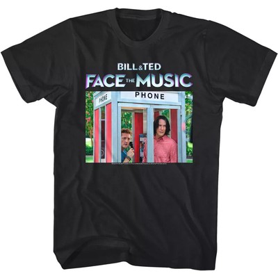 BILL & TED 3 FACE THE MUSIC PHONE BOOTH T SHIRT EXCELLENT DUDE KEANU MOVIE