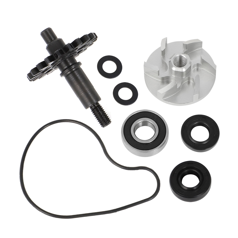 US For Yamaha YZ250F WR250F 2001-2013 Water Pump Impeller Shaft Gear Kit & Seal