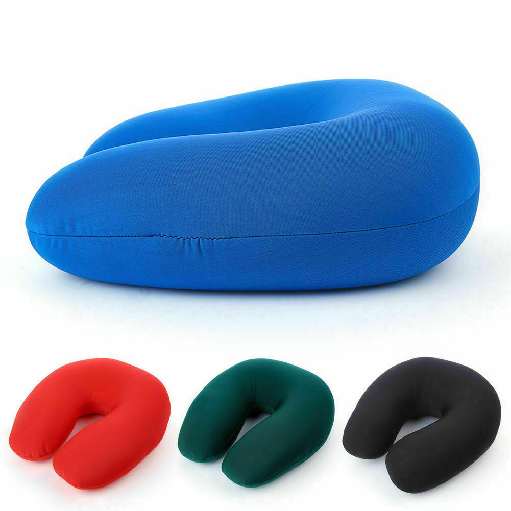 Cuscino Da Viaggio Collare Per Il Collo Velluto Microsfere Lettura Relax dfh