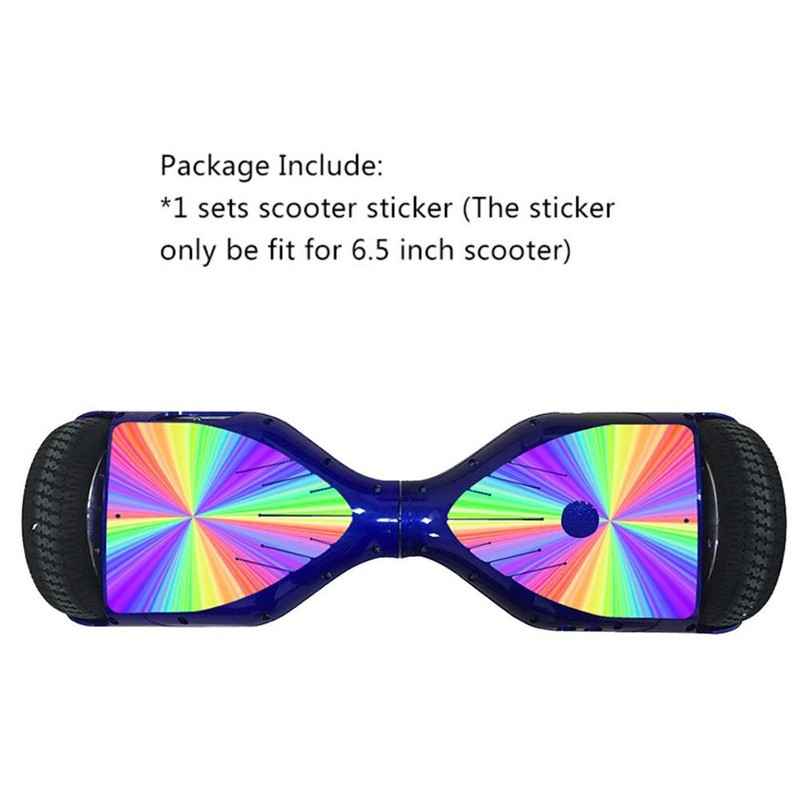 6.5 Inch Self-balanced Scooter Stickers Ultra Hoverboard Protective Skin Decor