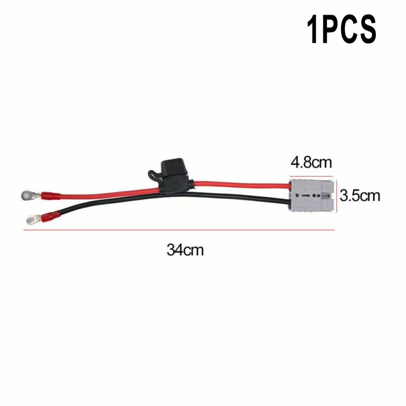 10AWG 50Amp Plug Extension Cable Electric Vehicle Forklift Plug Anderson Lead