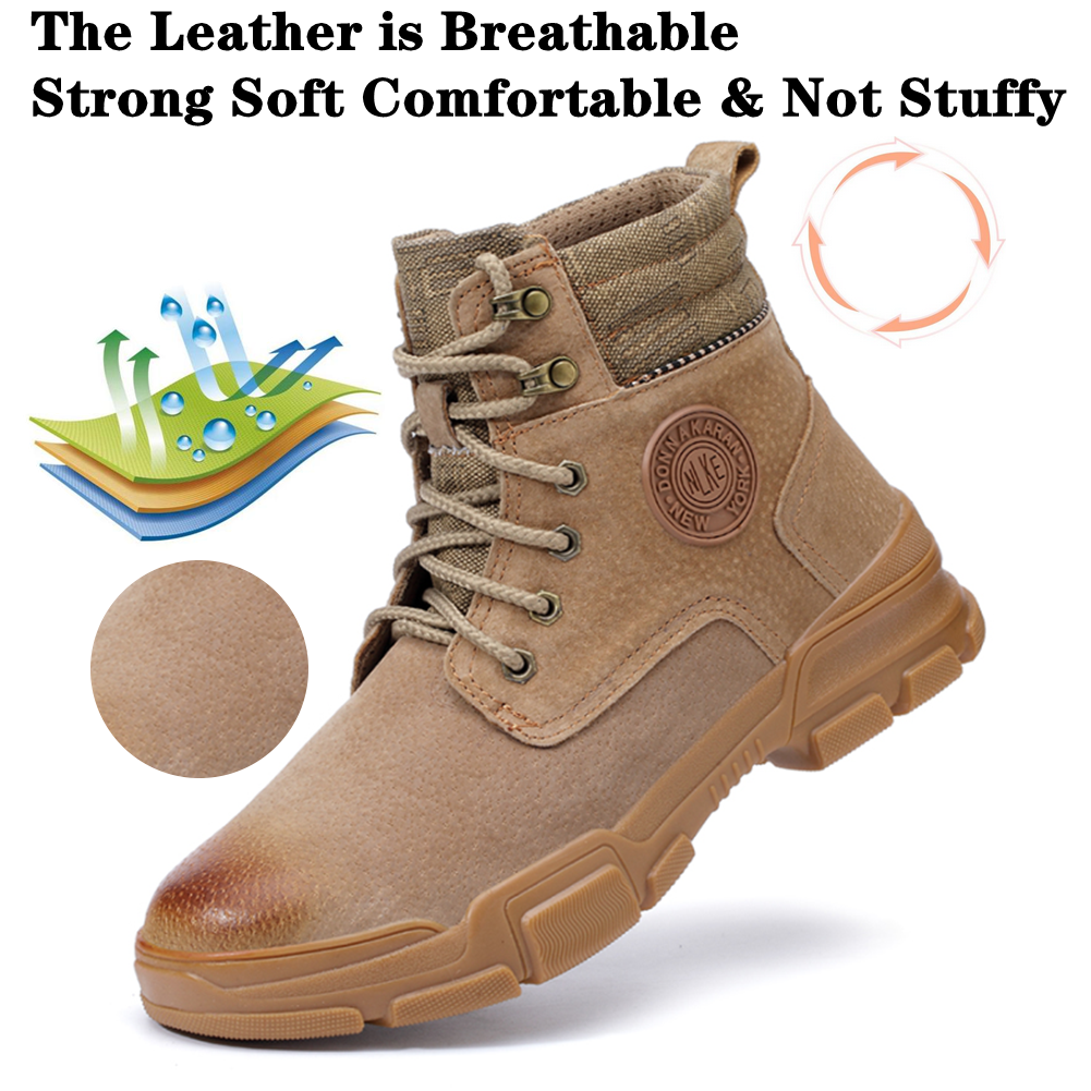 Ботинки Mens Safety Work Shoes Boots 