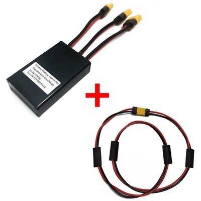 Ebike Dual Battery Connection Adapter,Switcher Module Increase Battery Capacity