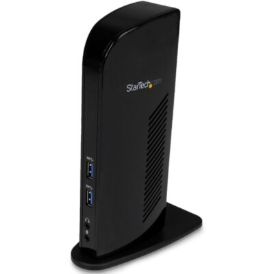 StarTech HDMI and DVI Dual-Monitor Docking Station for Laptops
