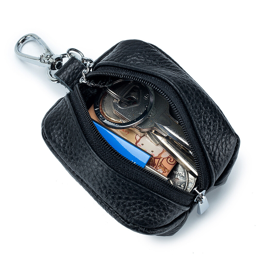 小物 LEATHER KEY CHAIN Zittop Leather Keychain POB Solid Metal Bronze Handcraft Key