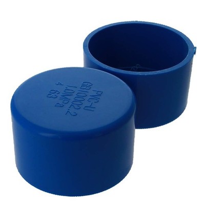 MroMax 63 mm blaue PVCRohrkappe, Stecknuss, externe Endkappen, Rohrendkappe, ...