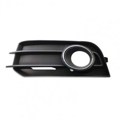 FOR AUDI A1 2010-2014 FOG LIGHT GRILLE FRONT BUMPER LEFT FOG GRILLE WITH CHROME