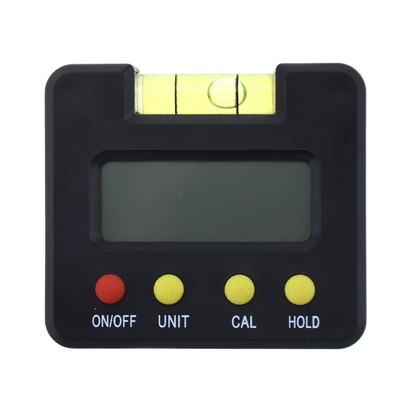 Digital Inclinometer Box with Magnetic Horizontal Bubble Angle Meter Level Gauge