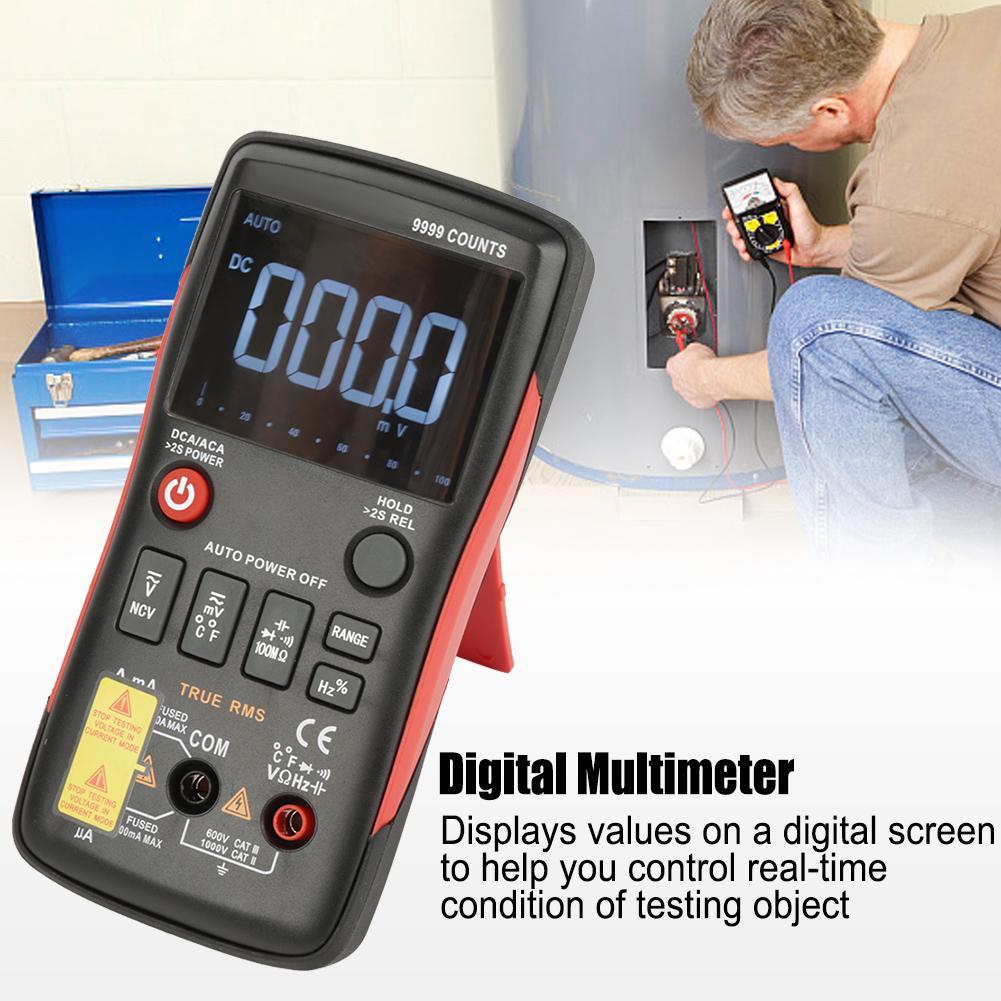 ANENG Q1 TrueRMS Digital Multimeter Button 9999 Counts w/ Analog Bar Graph New 813501018104 eBay