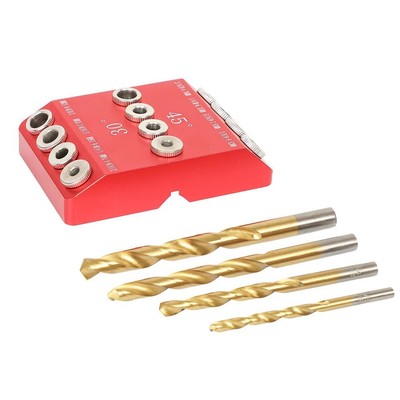 Accurate and Efficient Drilling with For Angled and Straight Hole Guide