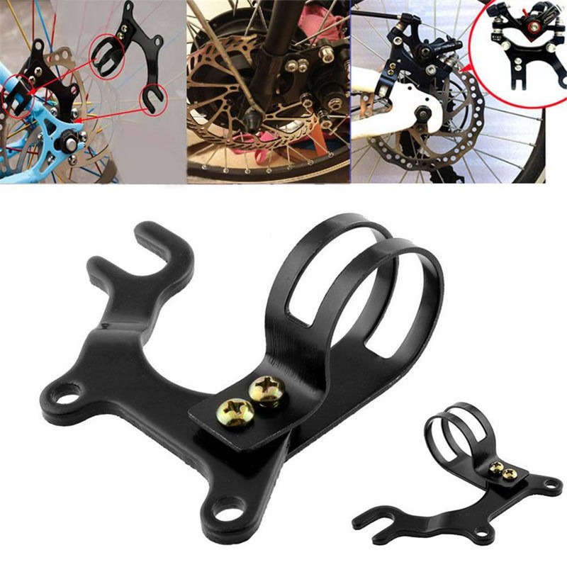 1xUniversal MTB Bicycle Cycling Disc Brake Mount Adapter for Front Caliper BR