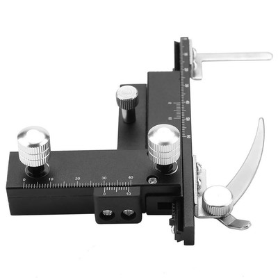 Microscope Movable Caliper Ruler Mechanical Stage X-Y Moveable Stage with Scale