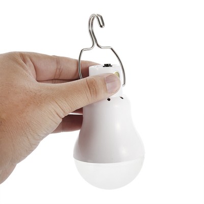 Solar LED Bulb Light White-1 Portable 15W 130lm